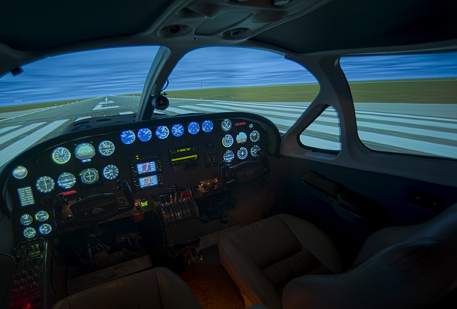 Simulateur d'avion - FTD 2 - Aviatify - d'entraînement / à cockpit fermé /  FTD